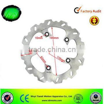 Wholesale pit bike parts 260mm brake disc