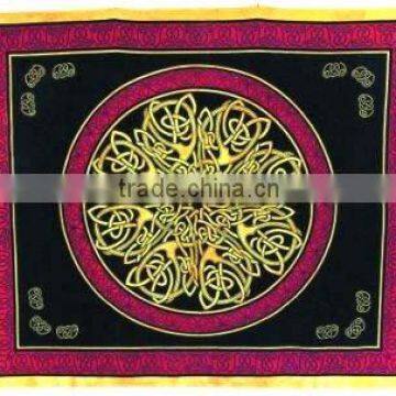 Celtic Design Cotton Bed Spread