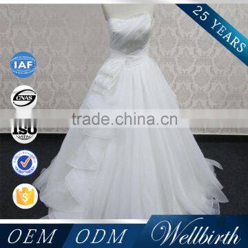 WD5 Factory Direct Sale Long Dress Sexy Lady Wedding Dress Latest Satin Sequin Wedding Dress