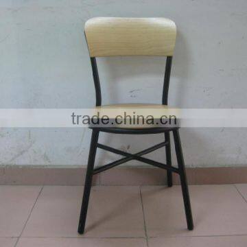 Outdoor furniture aluminum plastic wood chair