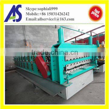 840 and 850 double wall corrugated sheets roll forming machine