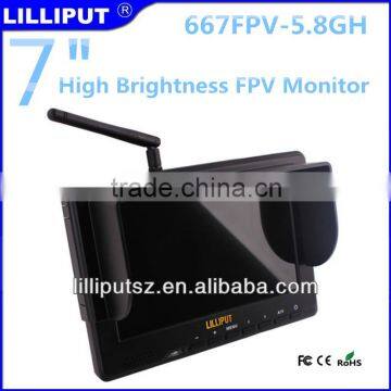 Lilliput Wireless 7" FPV Monitor With 5.8GHz AV Receiver