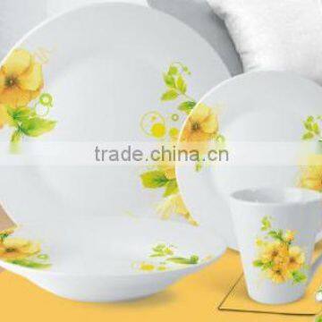 Wholesale Pure White Nice Design Hotel Porcelain Used Restaurant Dinnerware photo-3