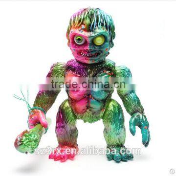 custom made 6 inch resin monster,resin sculpture monster,my own design sculpture factory