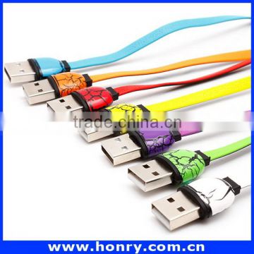 2016 hot-sale custom usb cable for iphone 4