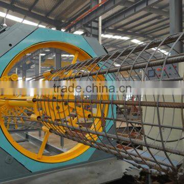 Automatic steel wire cage welding machine