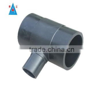 plastic pipe hdpe reducing tee