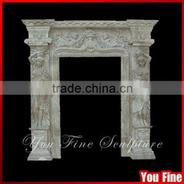 Decorative Round Stone Door Frame