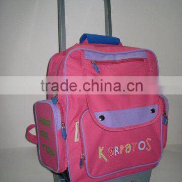 2 Wheels School Bag For Kid's