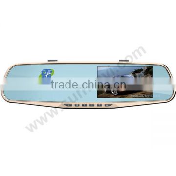 4.3 inch 1080P Full HD TFT screen Rearview mirror car dvr