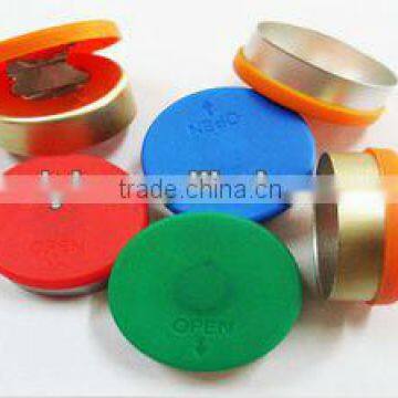 flip top cap,aluminum-plastic cap