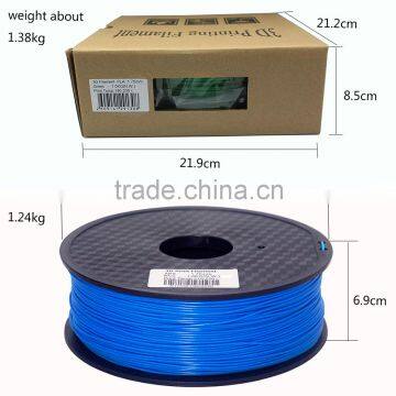 PLA 3d printer filament 3d material for new 3d printing pen 2016