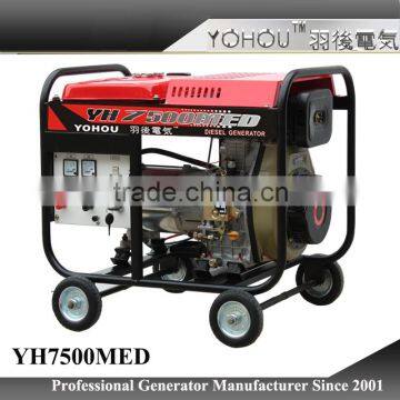 2015 new arrival single/3 phse 50Hz 220V 230V 380V air cooled diesel engine generator