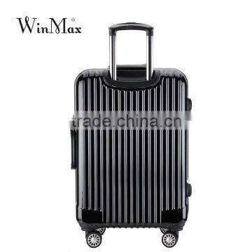 Classics Black Framed Closure Durable ABS Travel Luggage photo-2