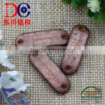 Custom Handbags Garments Logo Metal Plate photo-6