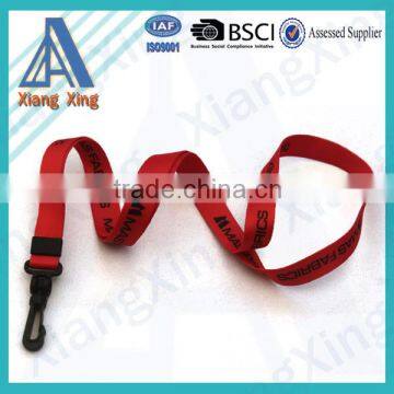 Plastic hook for custom Material lanyard