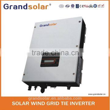 GRANDSOLR 15000W 50/60HZ SINGLE 48V PHASE MPPT GRID TIE INVERTER WITH DC-AC FOR HIGH EFFICIENCY