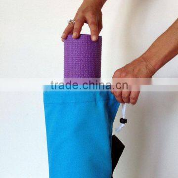 Best Sale100% Strong Cotton Canvas Handmade Yoga Mat Bag photo-3