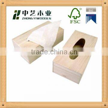 Trade assurance Antique wooden crafts napkind holder tissue holder on sale