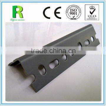 High Quality 38x38mm Powder Coated Slotted Steel Angle Bar