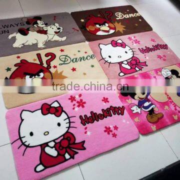 2016 new Polyester Doormats with PVC Backing for Walmart Target Different cute animal pattern for your choice