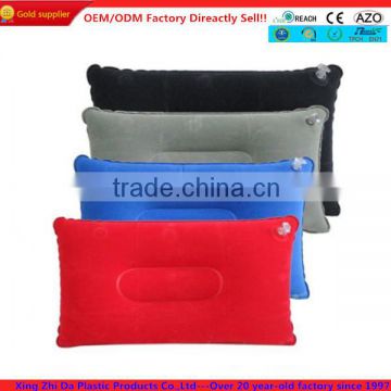 inflatable rectangle travel pillow