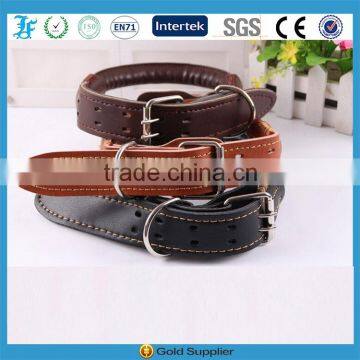 LF Wholesale High Quality Luxury Rolled Leather Collar Pet Products