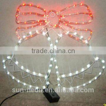 Led Rope Light Bell Christmas Motif Light photo-2