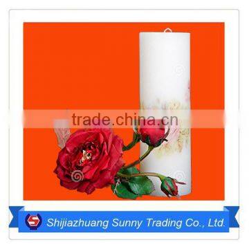 White Plain Candles/big White Candles