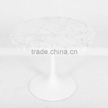 Marble top eero saarinen tulip table replica D:60/90/100/110/120/130cm available