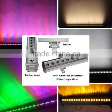 2 years warranty 18*3W hot sale LED wall wash lighting fixture led wall washer