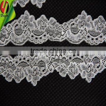 Embroidery design Jacquard trim lace for Women's neck lace