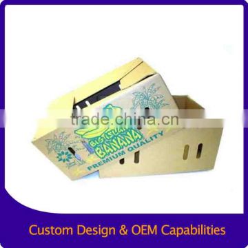 Corrugated banana paper box manufacturer in China