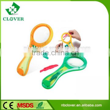 Popular selling portable plastic magnifying glass