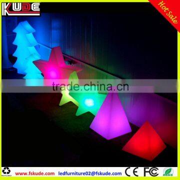 color changing led wireless christmas lights/led plastic night light