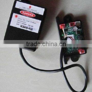 635nm 638nm 340mW 300mW Red Dot Laser Module TTL Modulation