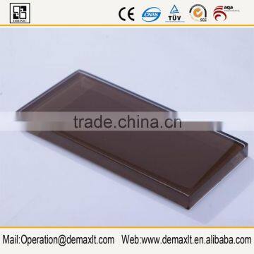 New product whole set glass brick tile mosaic, peel & stick easy to install