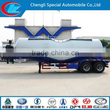 Bulk Cement Semi-trailer Truck Bulk Powder Tanker Trailer Powder Material Transport Trailer Cement Discharging Semi-trailer photo-3