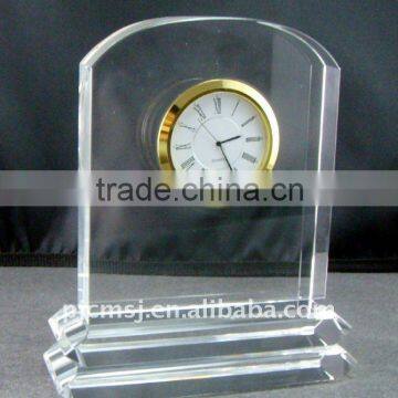 New Design Crystal Dest Clock Gift for Decorations CCM014