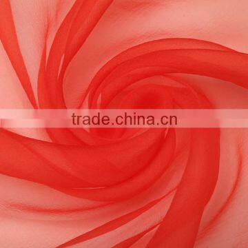 150 cm or 300 cm width twill organza fabric from jiaxing shengrong