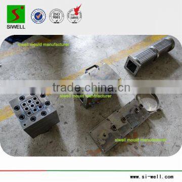 9 holes square pipe extrusion mould