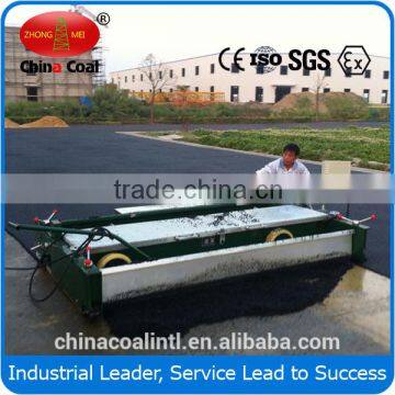 TPJ-1.5 rubber paver machine running track paving machine