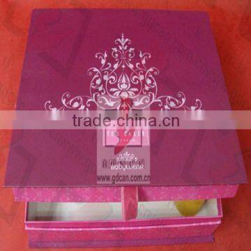 High-grade decorative pattern chocolate gift box Valentine's tube