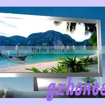 Stainless steel outdoor scrolling billboard