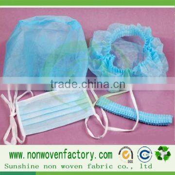 Hot new products pp spunbond nonwoven fabric face masks used in medical