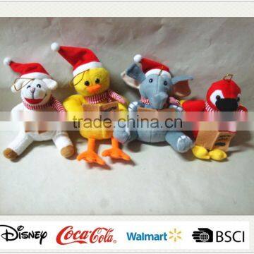 Christmas deco carol animals made in china