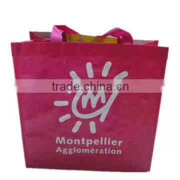 "Montpellier Agglomeration" shopping bags reusable wholesale for surpermarket