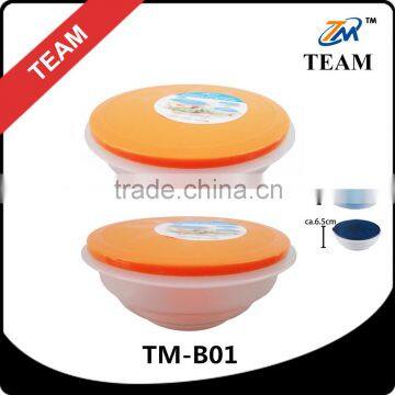 TM-B01 adjustable plastic storage box foldable storage bowl