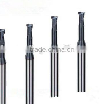 Tungsten Carbide Coating 2 Flutes Ditch Flat-bottomed Cutters