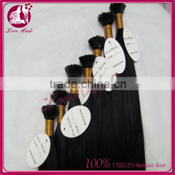 2014 The Most Popular Best Quality Full Cuticle Indian I-Tip Hair